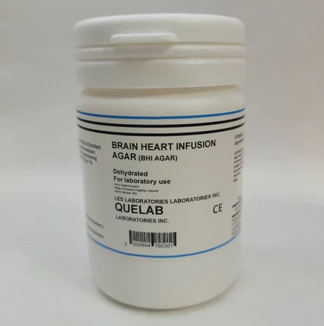 brain-heart-infusion-agar-quelab عکس محیط کشت عصاره مغز و قلب آگار کیولب